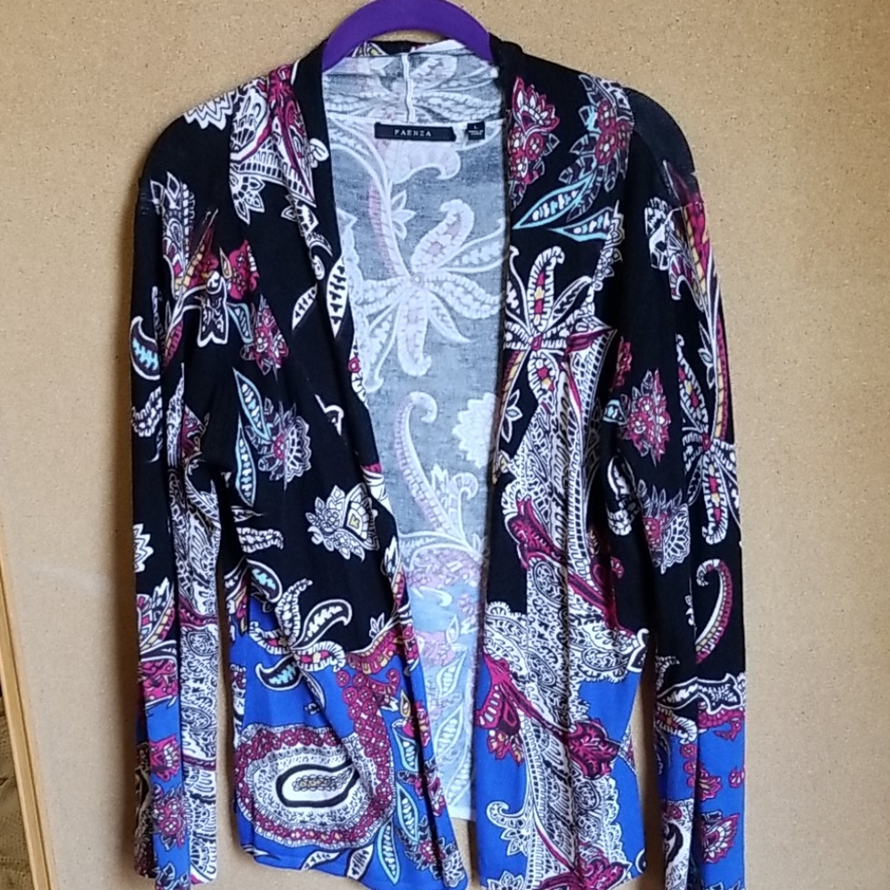 Faenza multi-colored cardigan